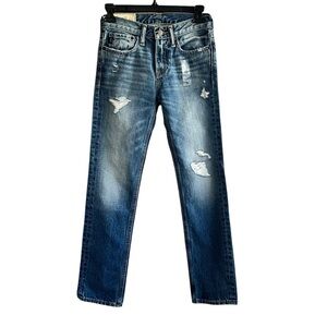 Abercrombie Kids "The A&F Skinny" Distressed Jeans - Guys Size 12 Slim